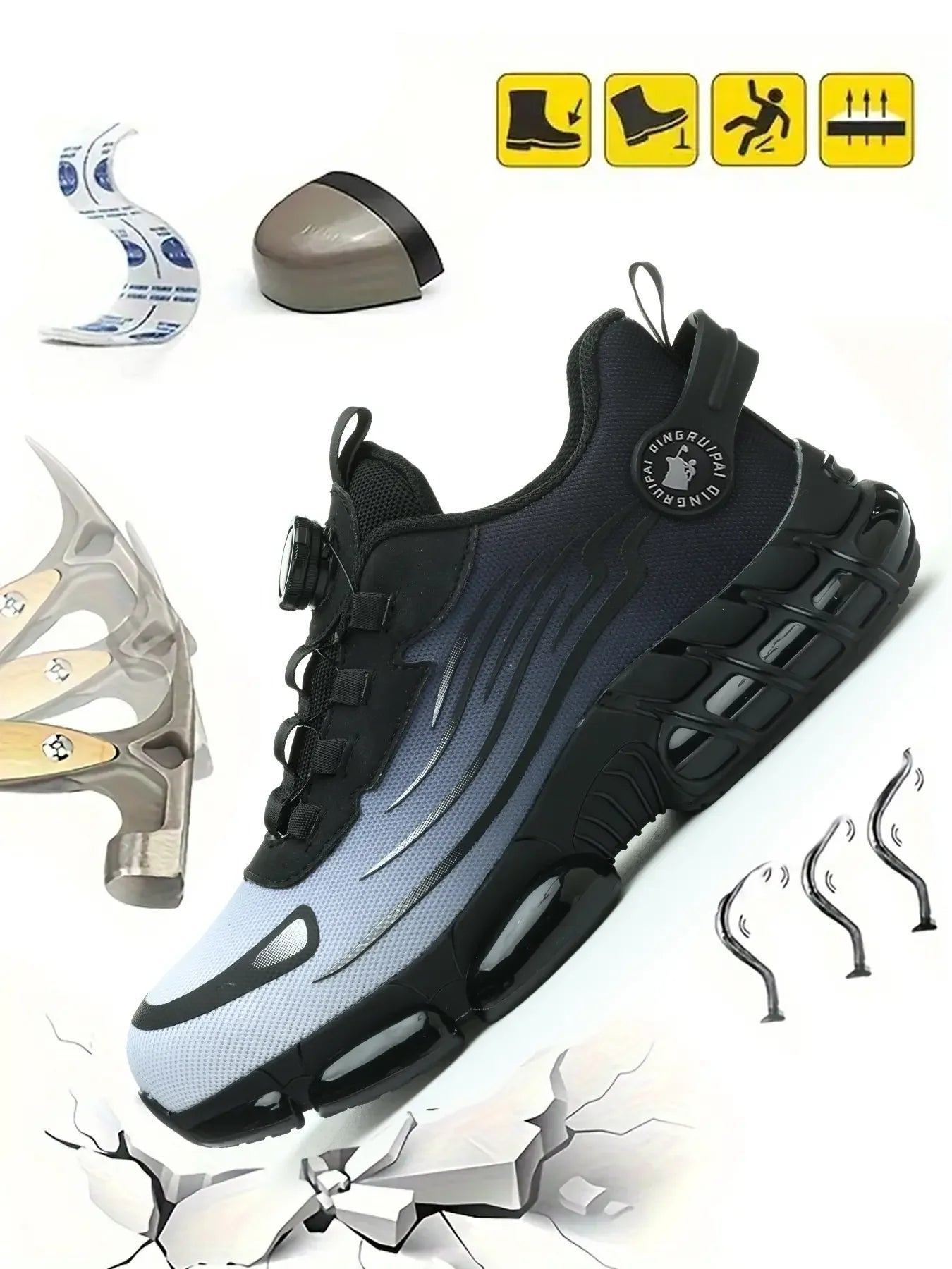Safety Footwear with Rotary Closure - ZAREXIO Pro
