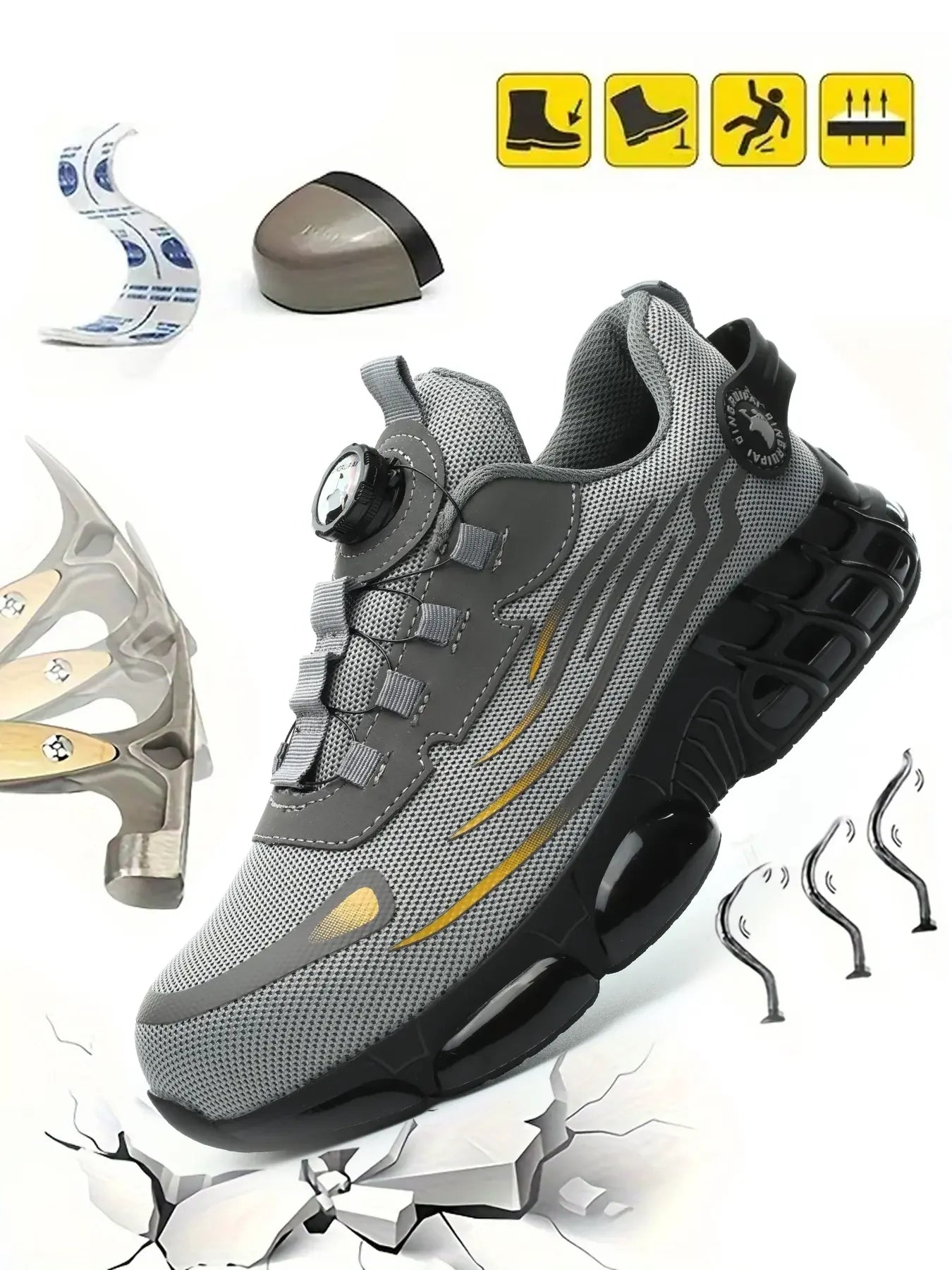 Safety Footwear with Rotary Closure - ZAREXIO Pro